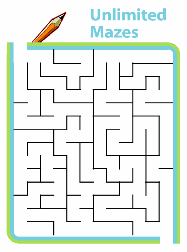 Printable mazes for kids
