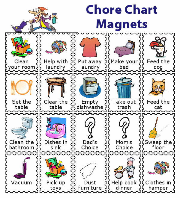 20 Printed Magnets For Kids