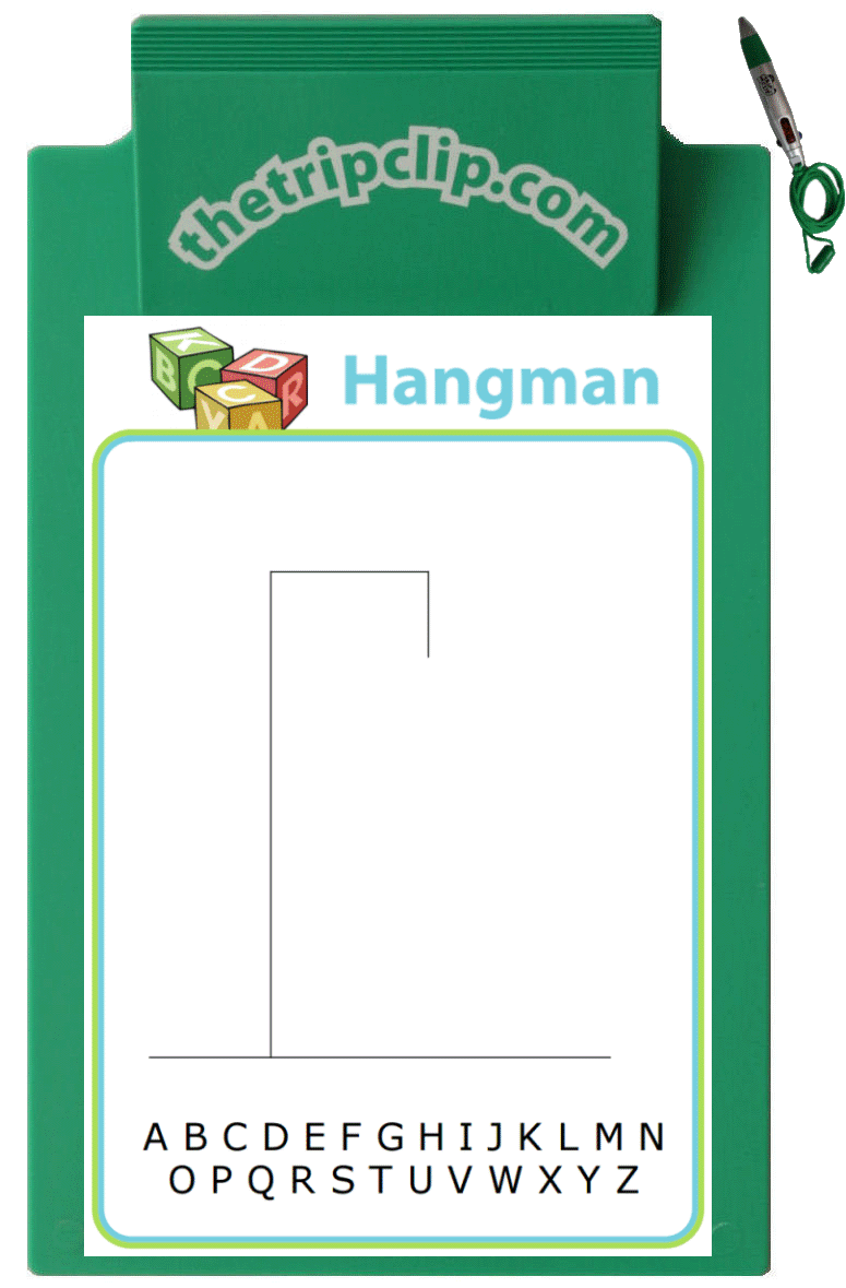 Printable hangman game for kids