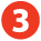 red circle with white number 3 in the center