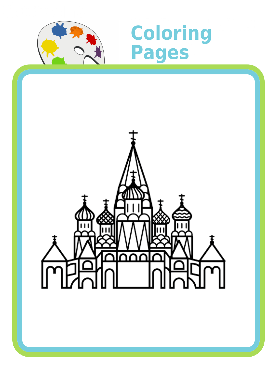 Black and white image of a palace