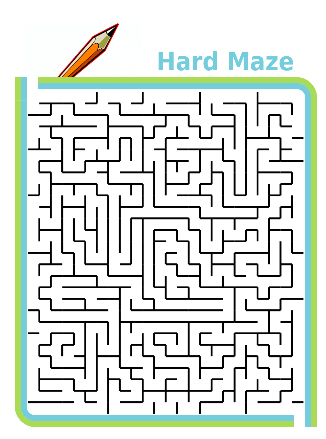 Unlimited Printable Mazes Beginner to Expert