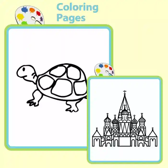Printable coloring activity
