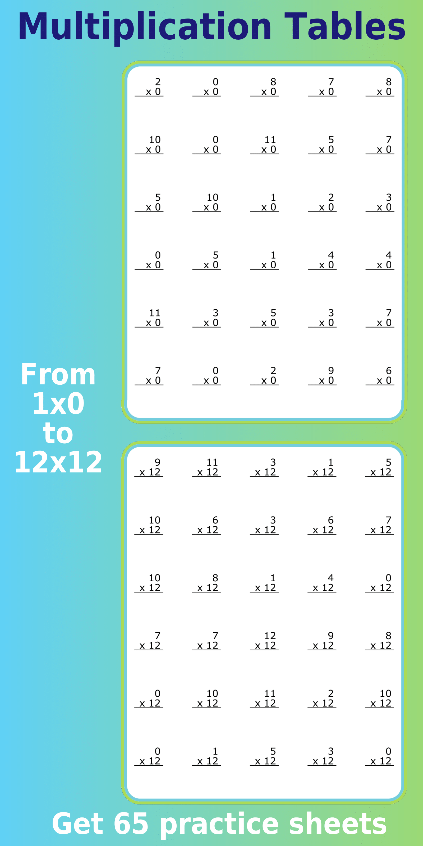 65 math multiplication