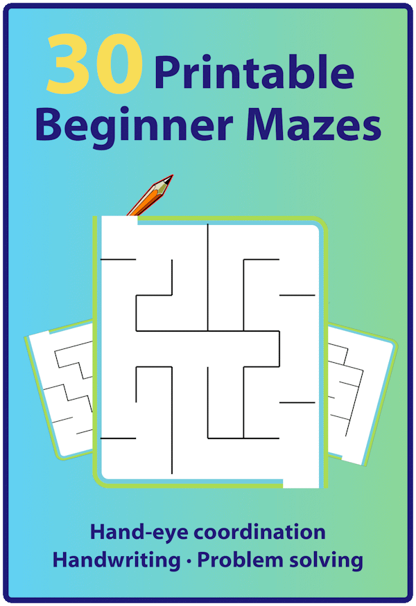 30 Printable Mazes