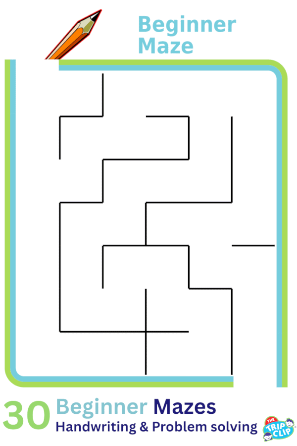 30 Printable Mazes