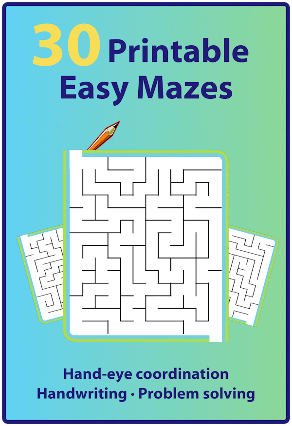 30 Printable Mazes