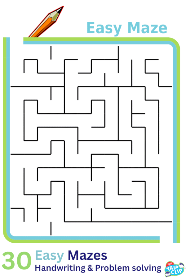 30 Printable Mazes