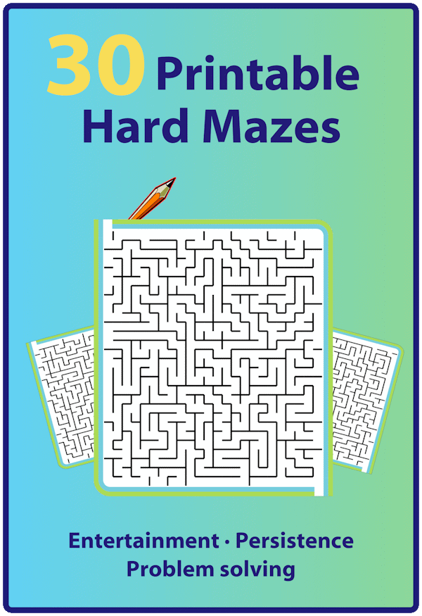 30 Printable Mazes