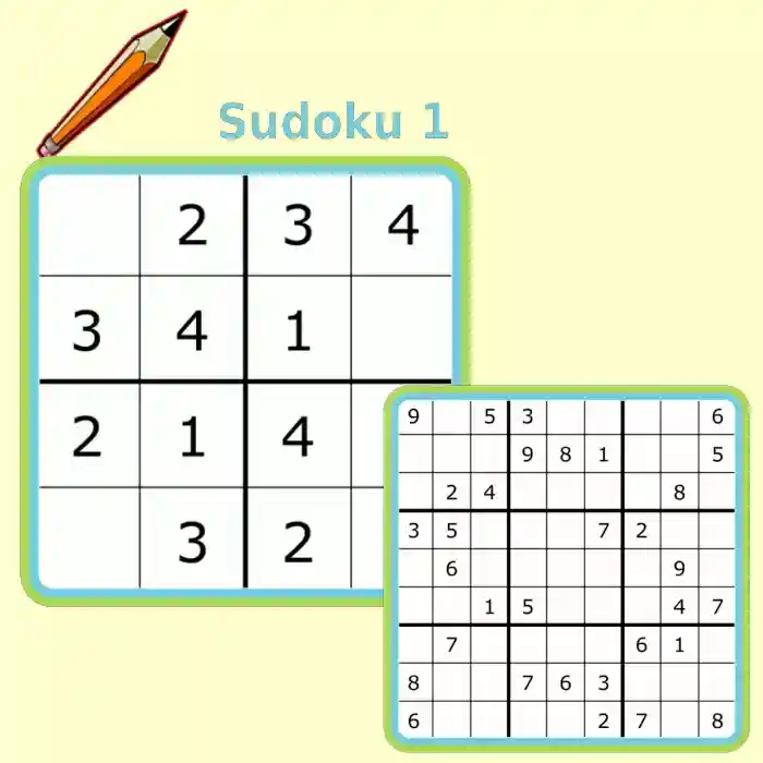 Printable sudoku activity